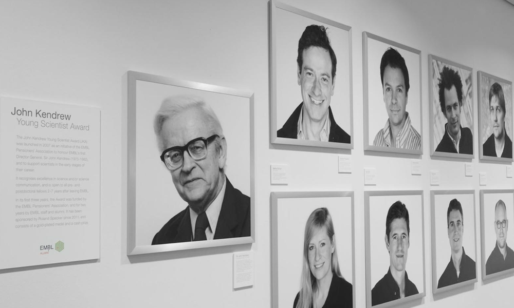 John Kendrew Award Winners Wall