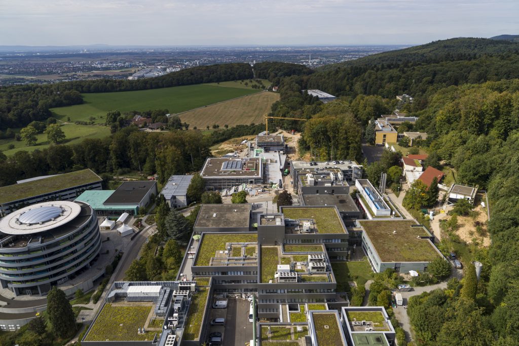 EMBL Heidelberg Campus from above