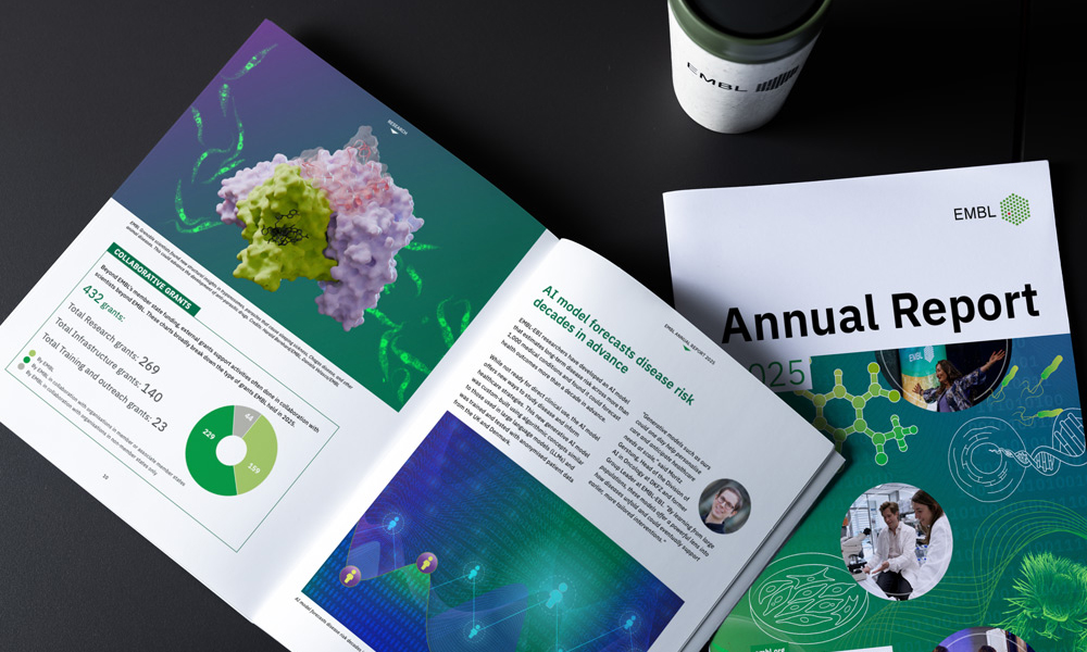 EMBL Annual Report 2025 printed summary PDF