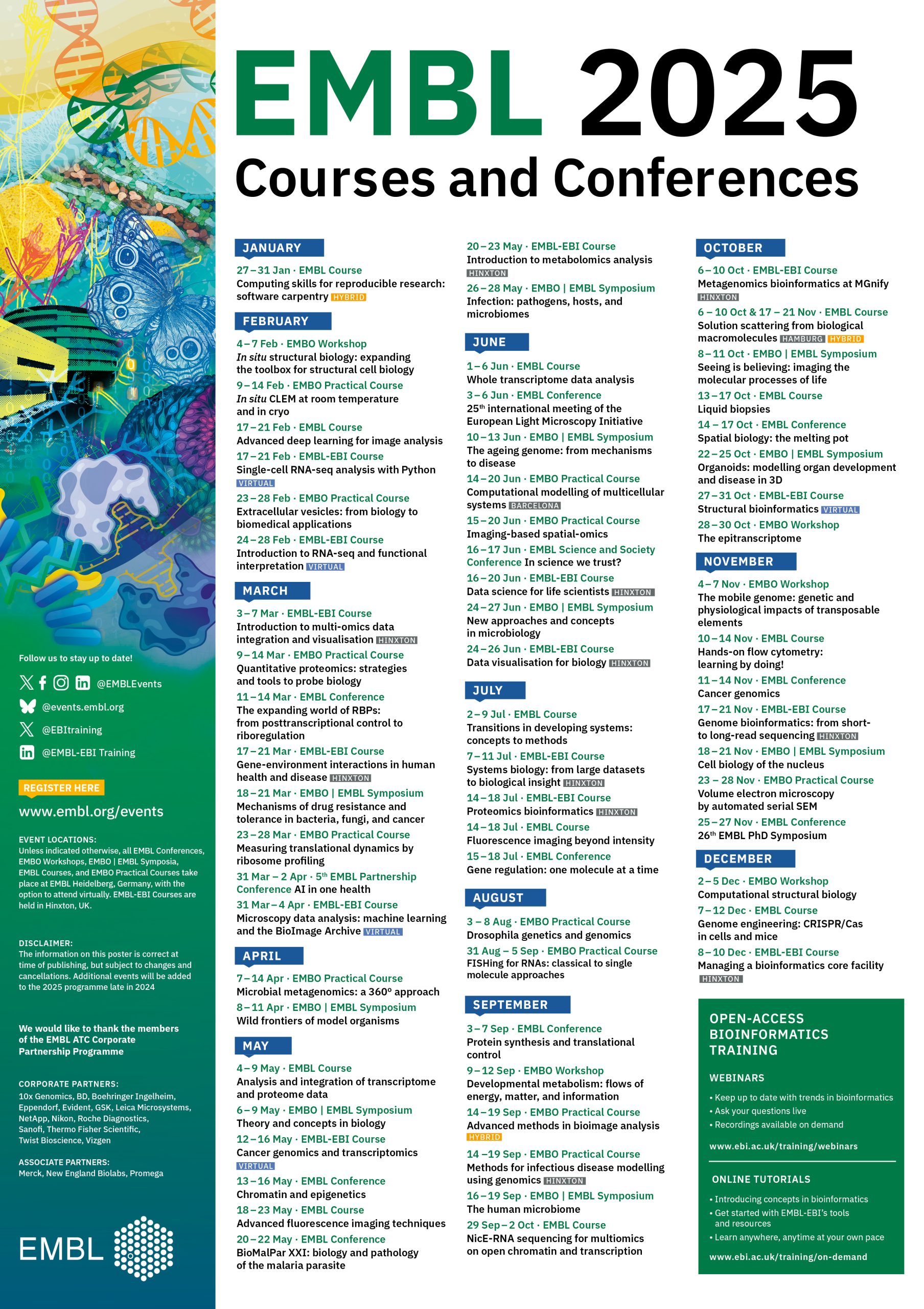 Introducing the 2025 EMBL Annual Poster! – Course and Conference Office