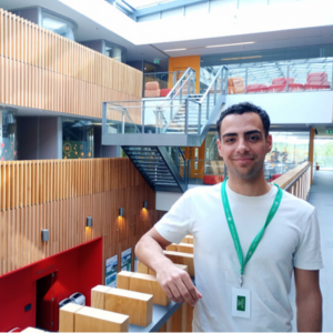 Harry Roussos. Photo credit: Ajay Mishra/EMBL-EBI.