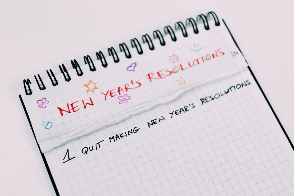 List of New Year's resolutions