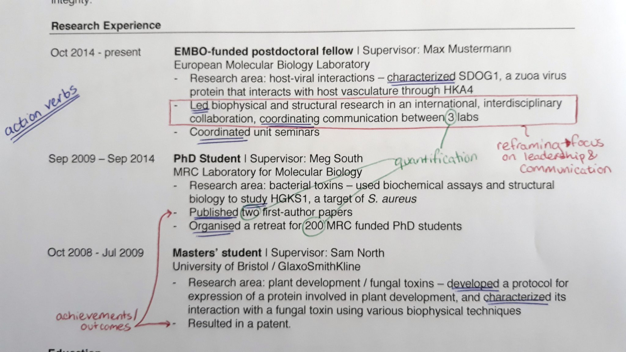 life science phd cover letter