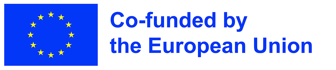 EU flag and text, co-funded by the European Union