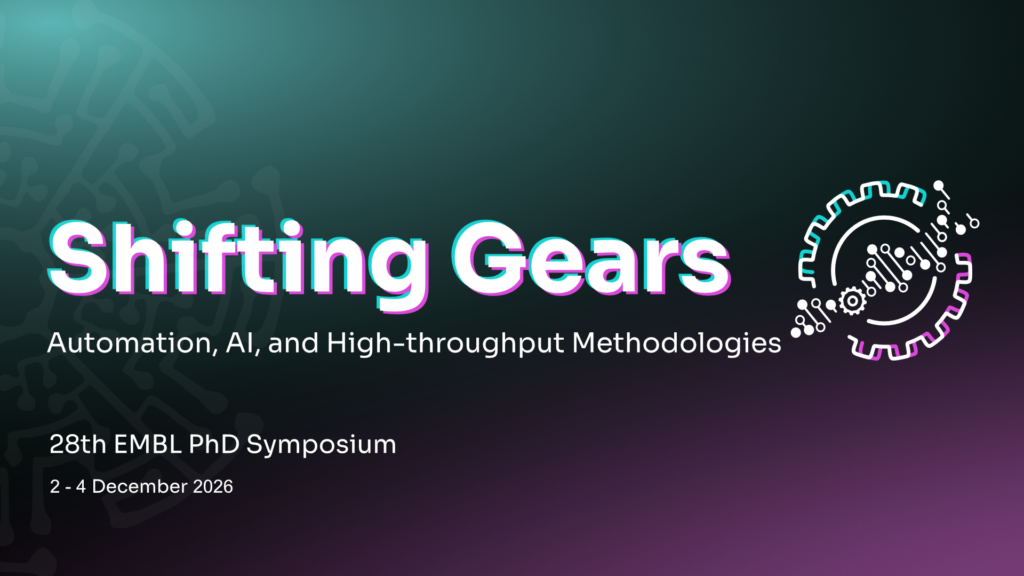 Symposium logo for Shifting Gears - Automation, AI and High-throughput Methodologies