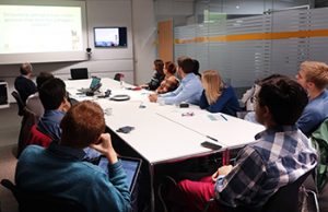 people in a meeting