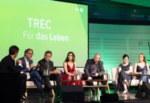 panel discussion during the EMBL Benefit Gala