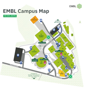 EMBL Heidelberg campus map cover