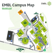 EMBL Heidelberg campus map cover