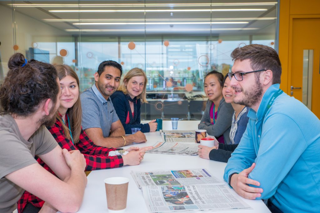Teatime at EMBL-EBI
