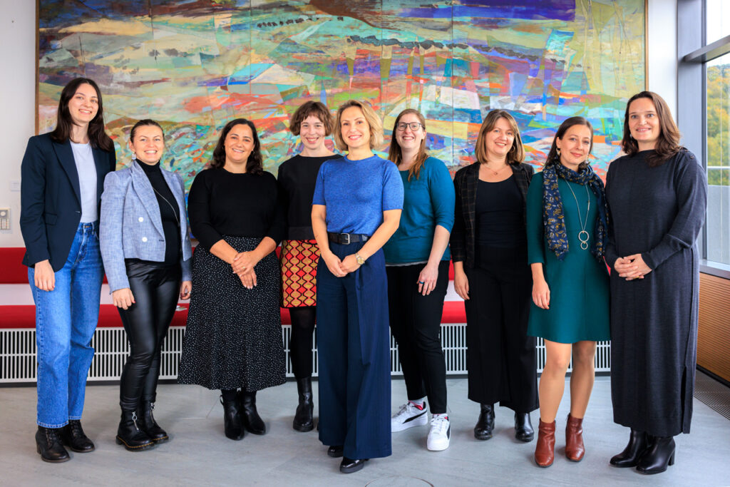 Group photo of EMBL's International Relations Team