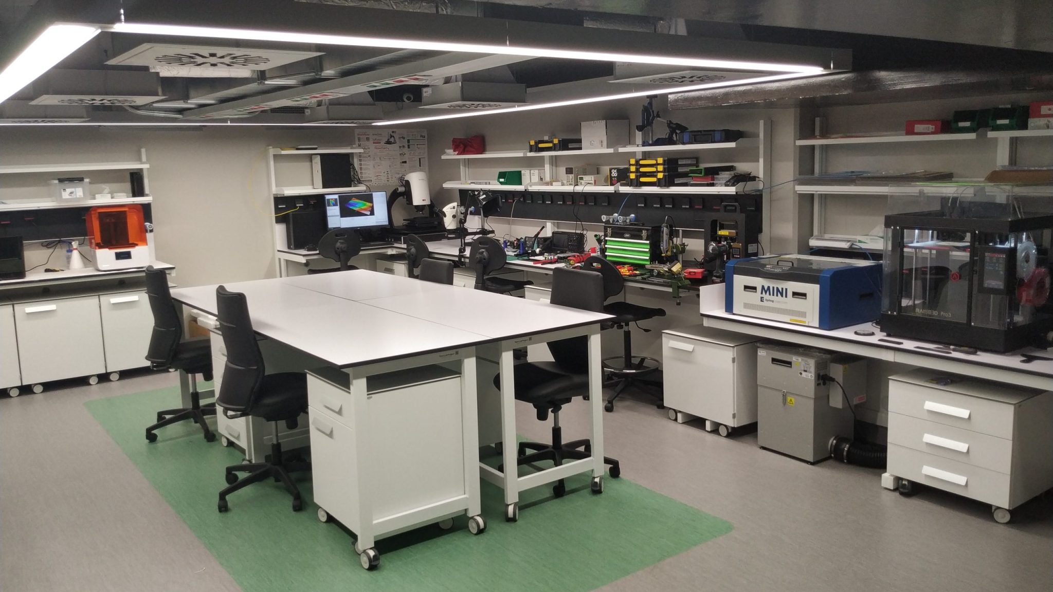 Fa Lab Layout PRBB μFabLab – Access to Rapid Prototyping techniques