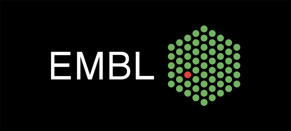 EMBL Logo with white text