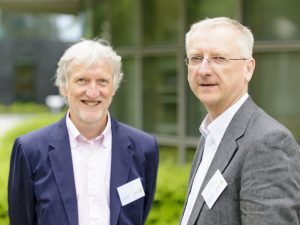 Iain Mattaj (Director General, EMBL) and Walter Kolch (Director, SBI)