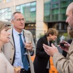 Guy Cochrane with Melanie Welham and Cyrille van Effenterre