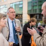 Guy Cochrane with Melanie Welham and Cyrille van Effenterre