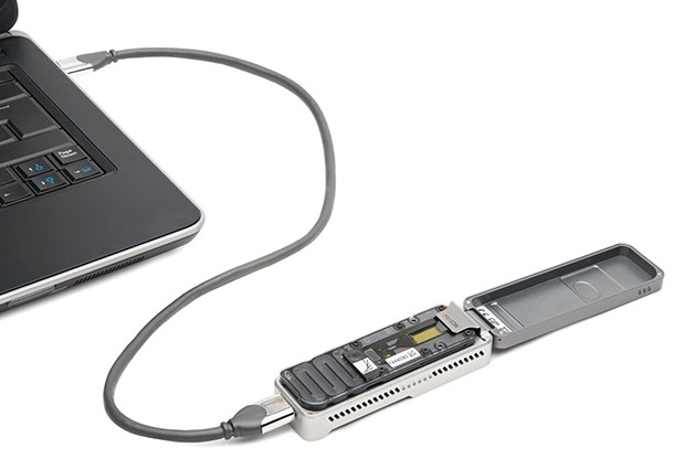 MinION™ USB-attached miniature sensing device.