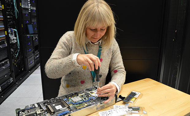 Dawn Johnson. PHOTO: EMBL-EBI/Mary Todd Bergman