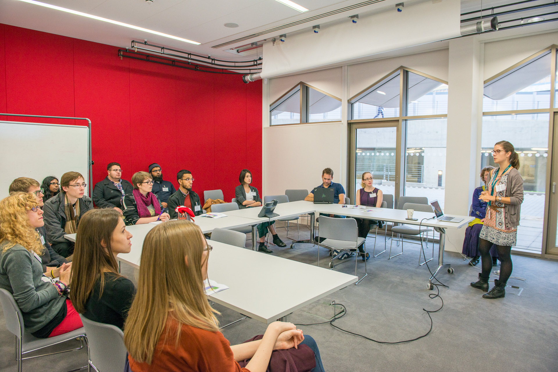 Hannah Meyer at EMBL-EBI Open Day 2015