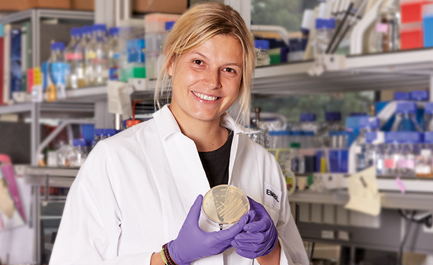 EMBL postdoc, Sibylle Vonesch. PHOTO: EMBL/Marietta Schupp