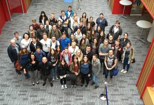 45 pupils from Saarland, Germany visit EMBL-EBI