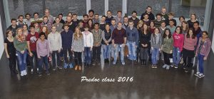 The 2016 intake of EMBL PhD students