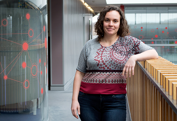 Photo of Evangelia Petsalaki by Mary Todd Bergman, EMBL-EBI