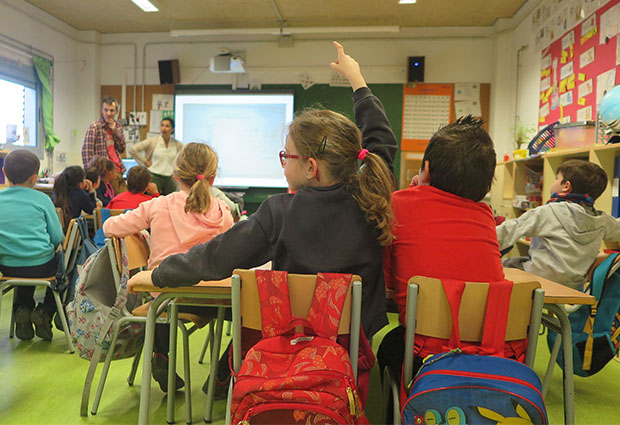 School visit on the International Day of Women and Girls in Science