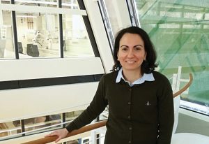 Maria Garcia Alai at the Sample Preparation and Characterisation Facility at EMBL Hamburg. PHOTO: EMBL/Joanna Pieprzyk