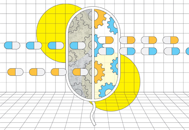 Combining antibiotics changes their effectiveness. IMAGE: Aleksandra Krolik / EMBL