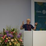 Iain thanked past and present staff for the excellent work and wonderful time at EMBL. PHOTO: Photolab /EMBL