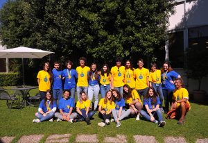 Group picture of the students and coordinators of the second edition of ‘Summer in Science’ at EMBL Rome. PHOTO: Berta Carreño/EMBL