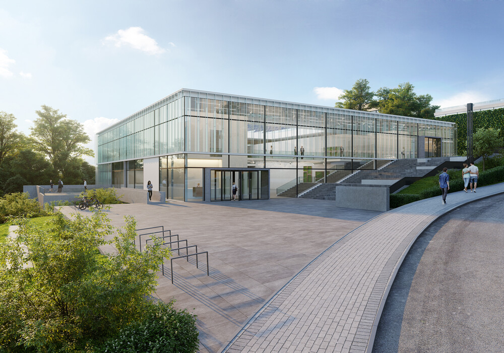 Rendering of the new EMBL Imaging Centre. IMAGE: gerstner architekten, Heidelberg/Render Vision