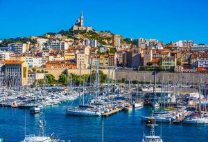 The Old Port of Marseille.