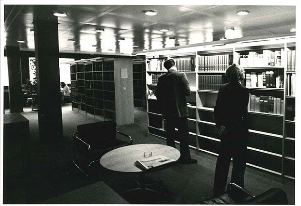 The Szilárd Library in the late 1970s