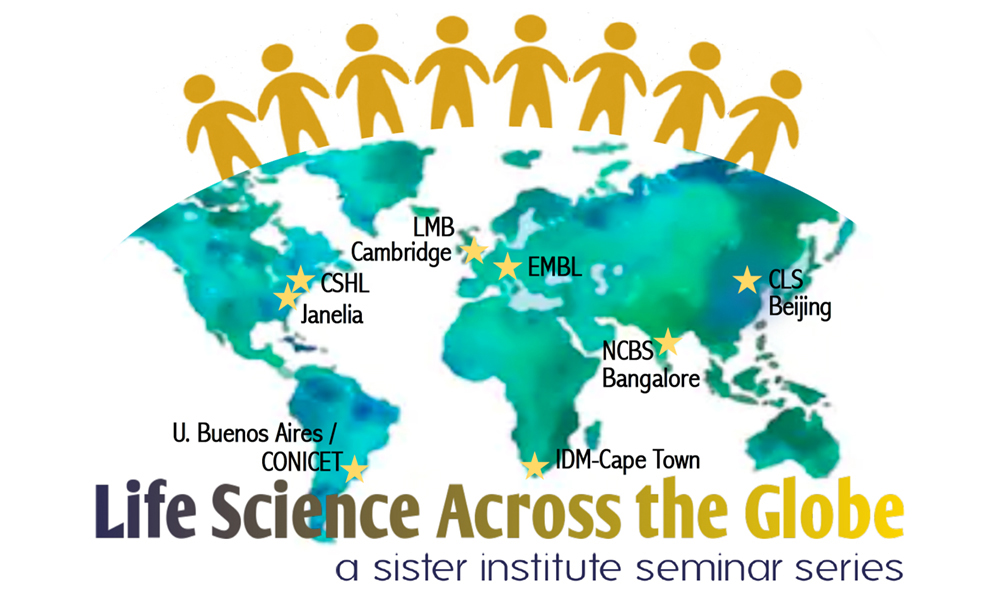 Key visual for 'Life Science Across the Globe'