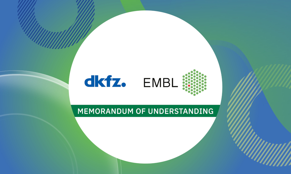Logos of EMBL and the DKFZ