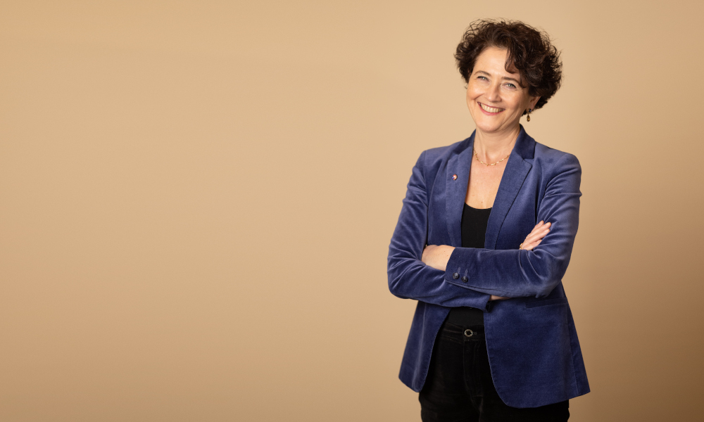 Portrait photo of Edith Heard, EMBL Director General