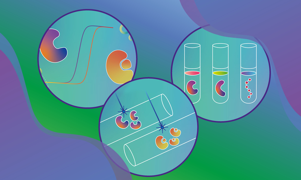 A collage of the visuals representing each of the three modules of the eSPC platform.