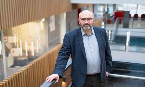 Portrait of Guy Cochrane, Team Leader at EMBL-EBI's European Nucleotide Archive. Credit: Jeff Dowling/EMBL-EBI.