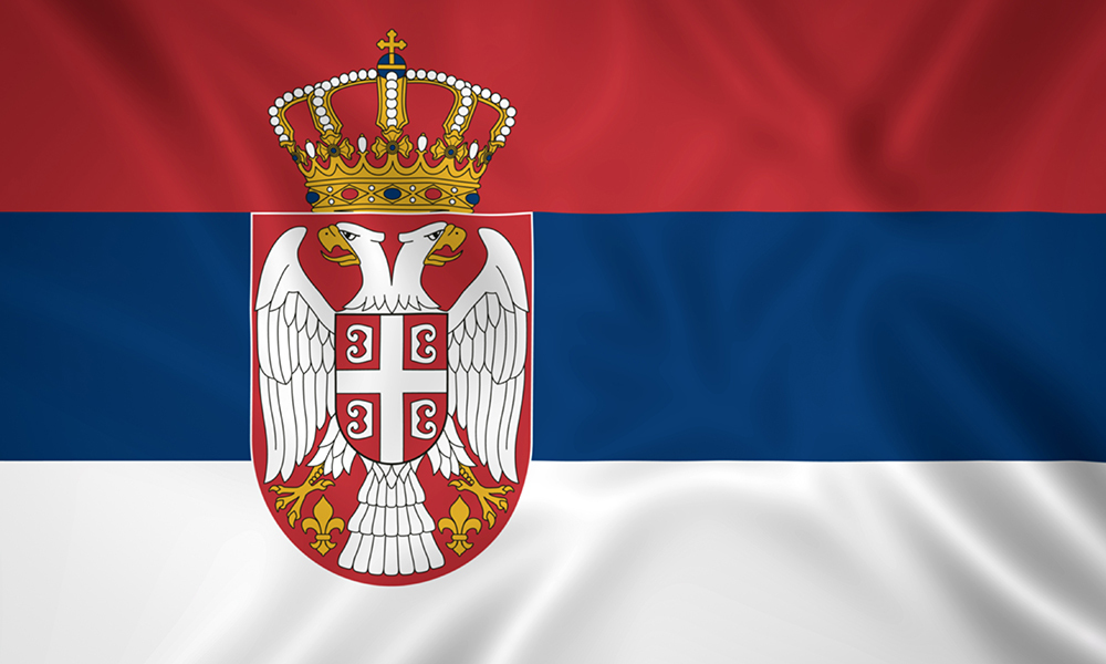 Serbian flag