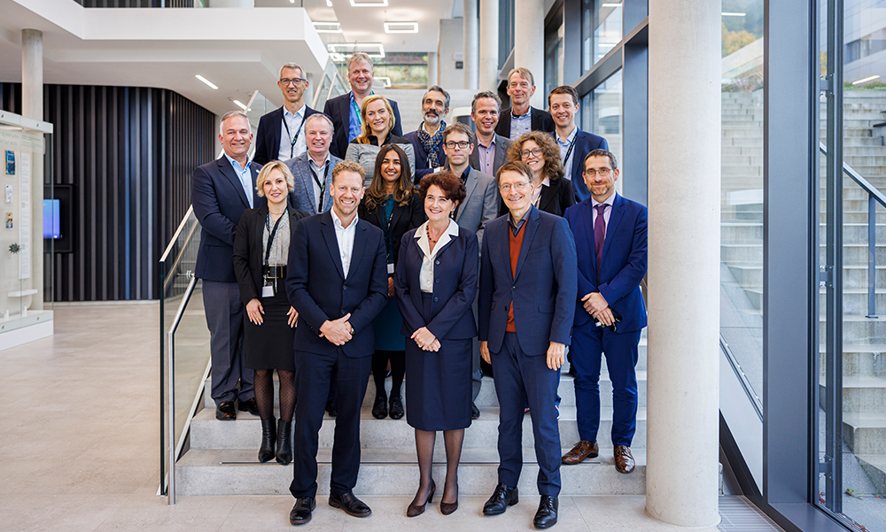 EMBL brought together government, industry, and academia to explore how to leverage the power of AI for the life sciences. Credit: Massimo Del Prete/EMBL