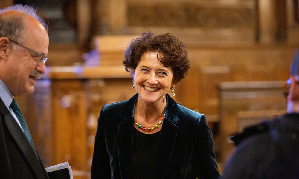 Smiling woman