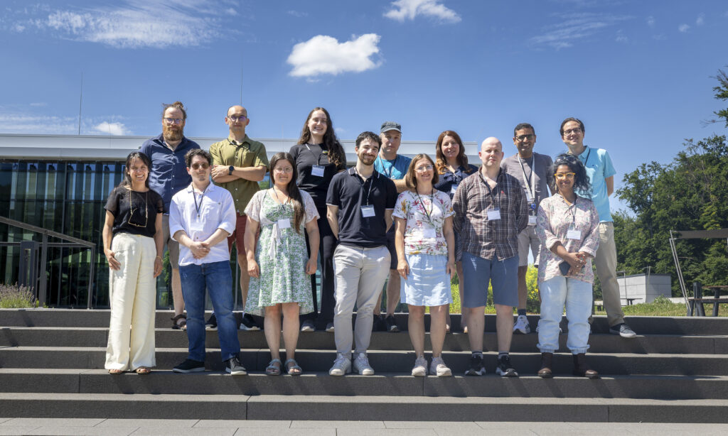 Group photo showing ARISE fellows standing outdoors on a set of stairs.