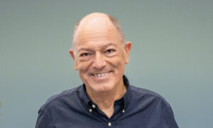 Male scientist portrait photo