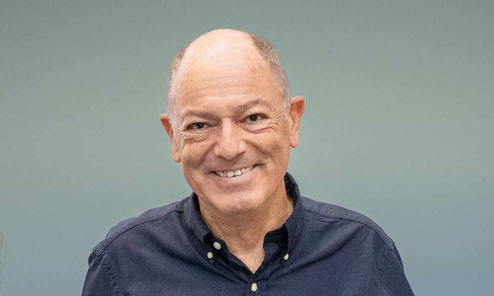 Male scientist portrait photo